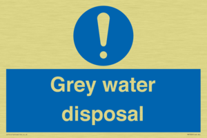 Grey water disposal